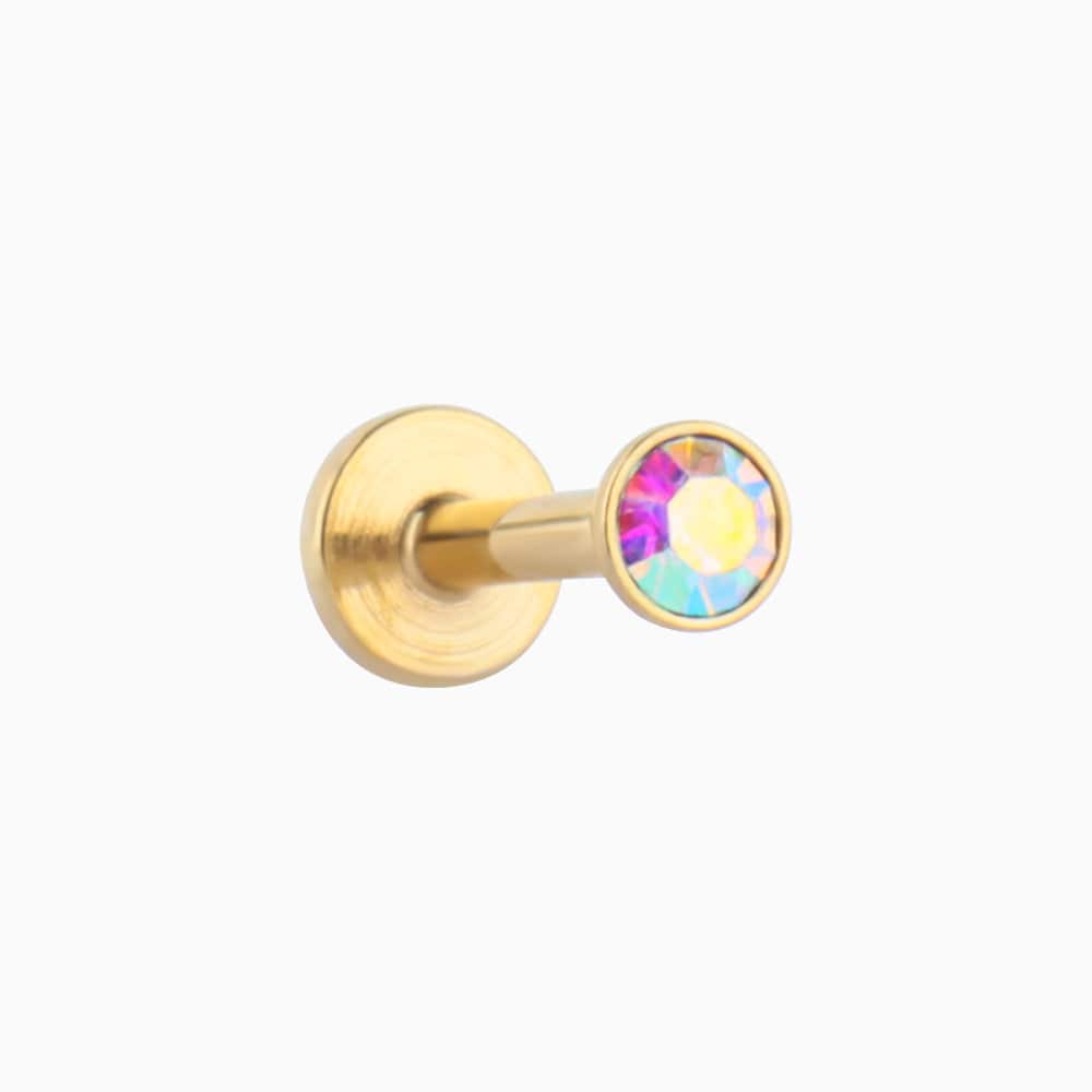 Colored Gem Basic Stud - OhmoJewelry