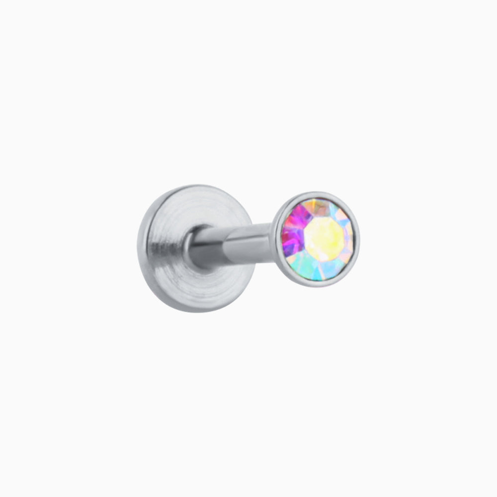 Colored Gem Basic Stud - OhmoJewelry