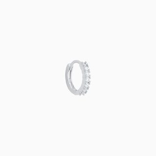 Glitter Gem Helix Hoop - OhmoJewelry