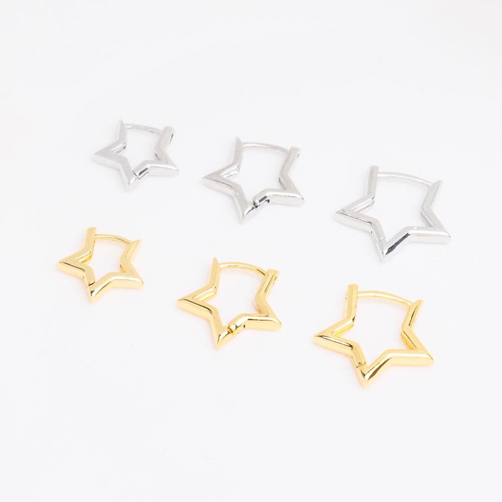 Star Helix Hoop - OhmoJewelry