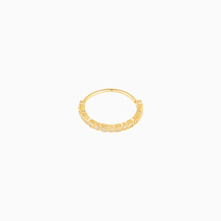 E2312078 Exquisite Basic Helix Hoop - OhmoJewelry