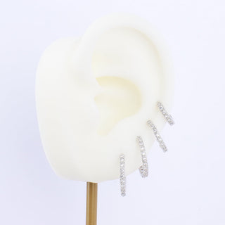 E2312078 Exquisite Basic Helix Hoop - OhmoJewelry