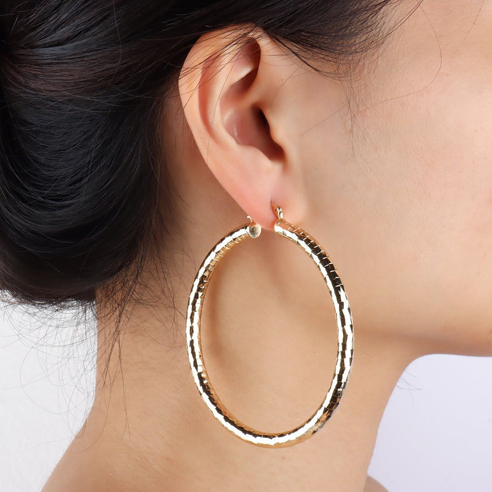 Artemis Hoops - OhmoJewelry