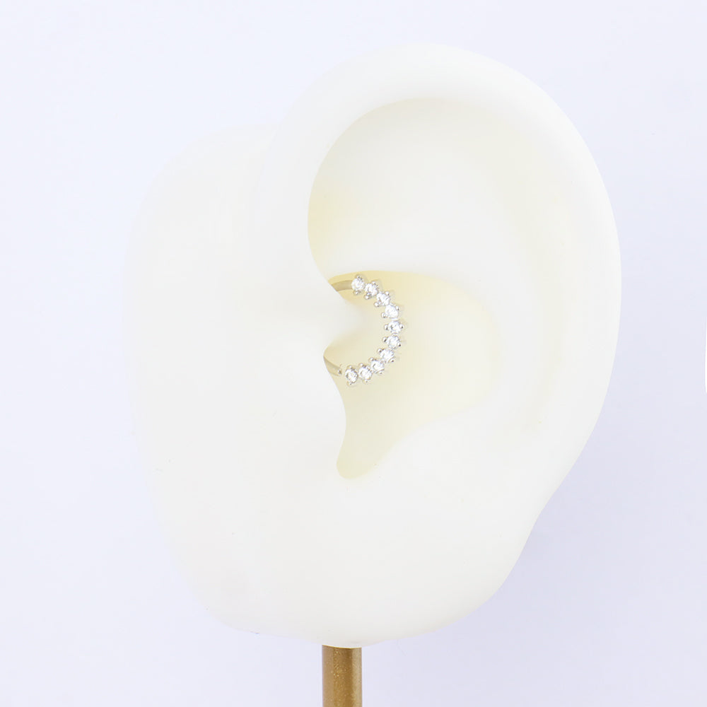 Basic Shiny Hoop - Stainless Steel - Septum - Oumo Jewelry
