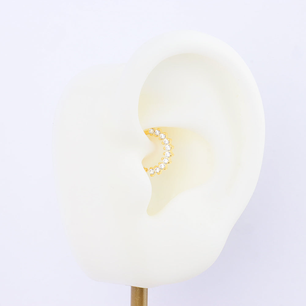 Basic Shiny Hoop - Stainless Steel - Septum - Oumo Jewelry