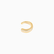 Basic Sparkling Ear Cuff - Stainless Steel - Oumo Jewelry
