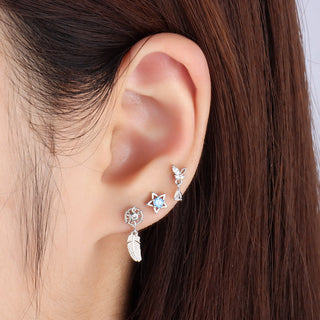 Butterfly Drop Earring - OhmoJewelry