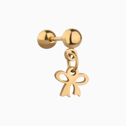 Bow Drop Earring - OhmoJewelry