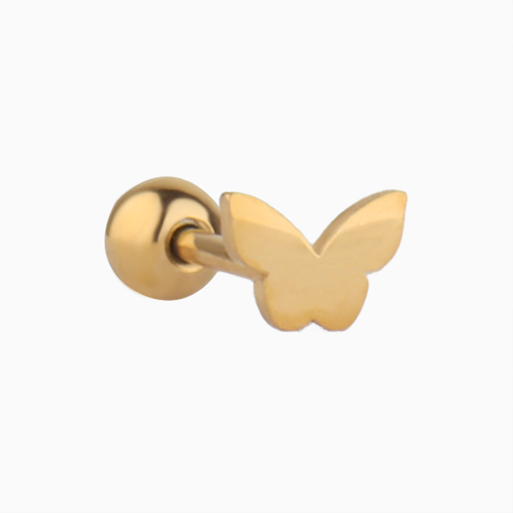 Butterfly Love Stud - OhmoJewelry