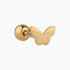 Butterfly Love Stud - OhmoJewelry