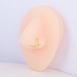 Butterfly Nose Hoop - OhmoJewelry
