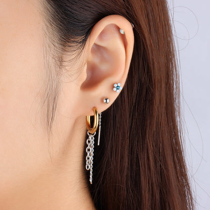 Chain Drop Earring - OhmoJewelry