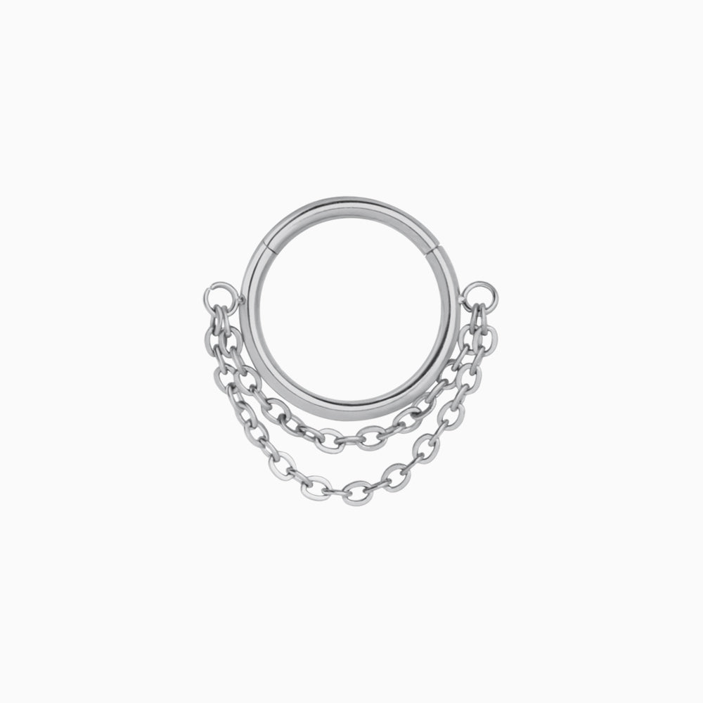 Chain Hoop Nose Ring - OhmoJewelry