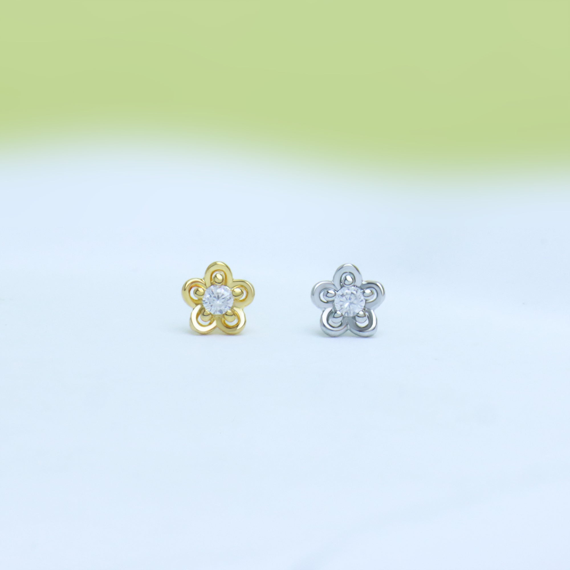 Charming Flower Stud - OhmoJewelry