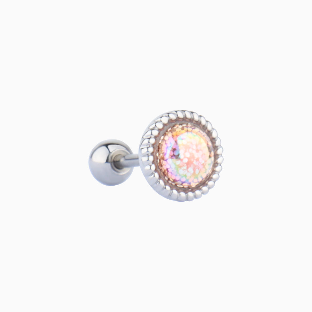 Colorful Round Stud - OhmoJewelry