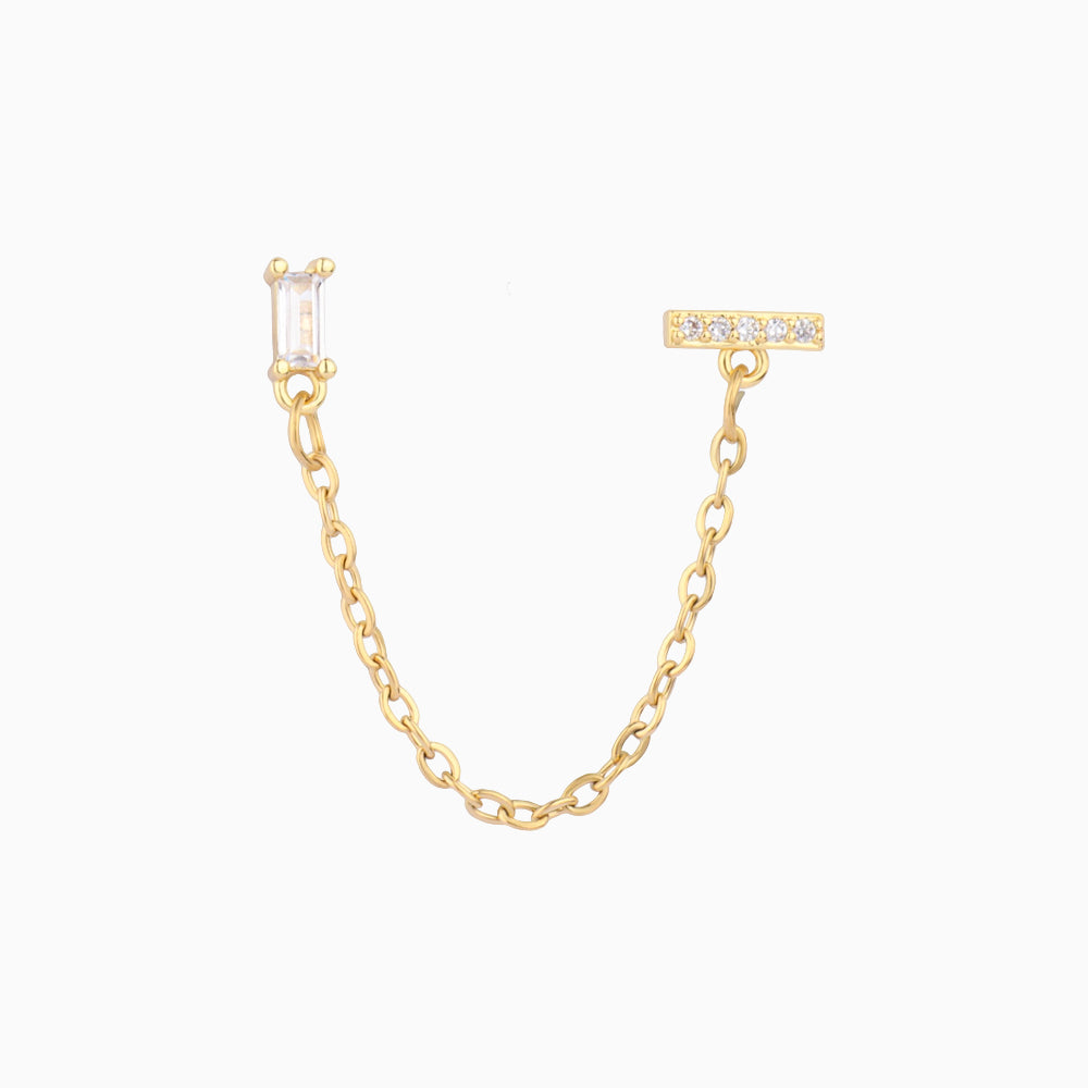 Cool Chain Earring - OhmoJewelry