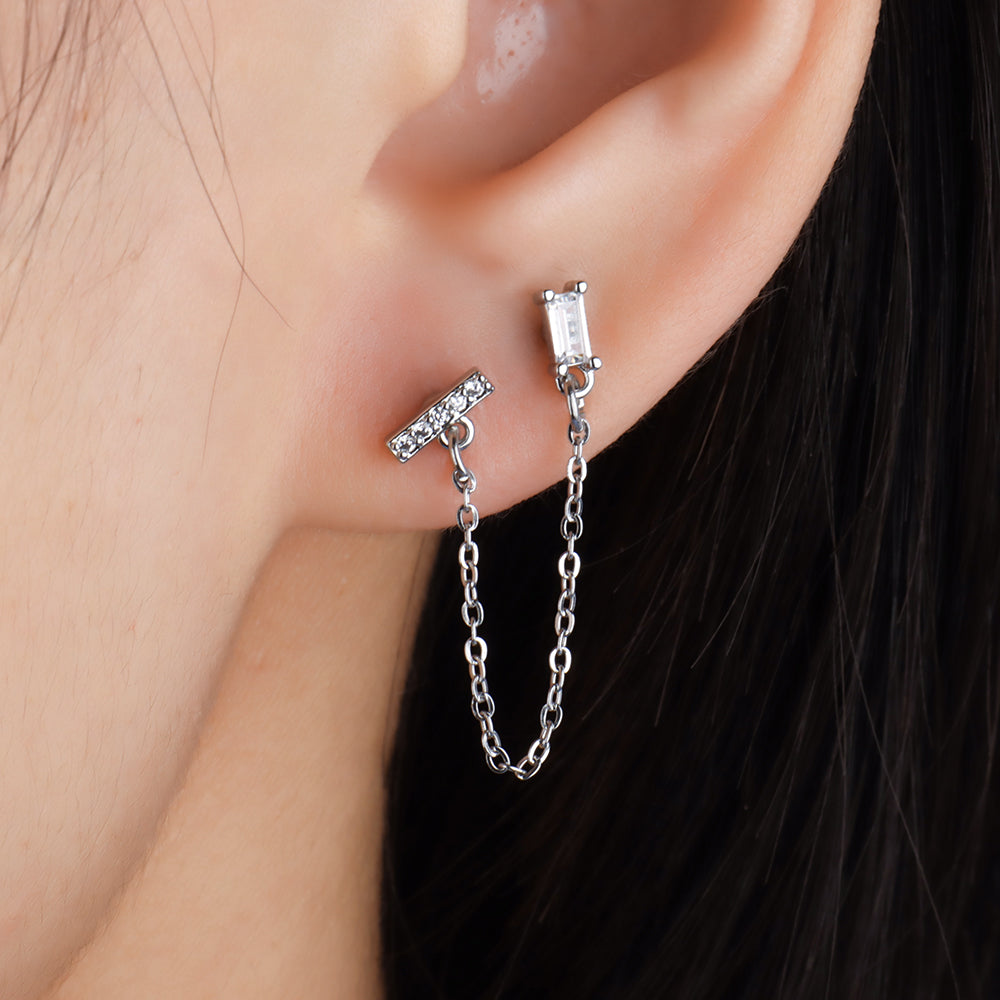 Cool Chain Earring - OhmoJewelry