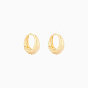 Cool Hoops - Brass - Oumo Jewelry