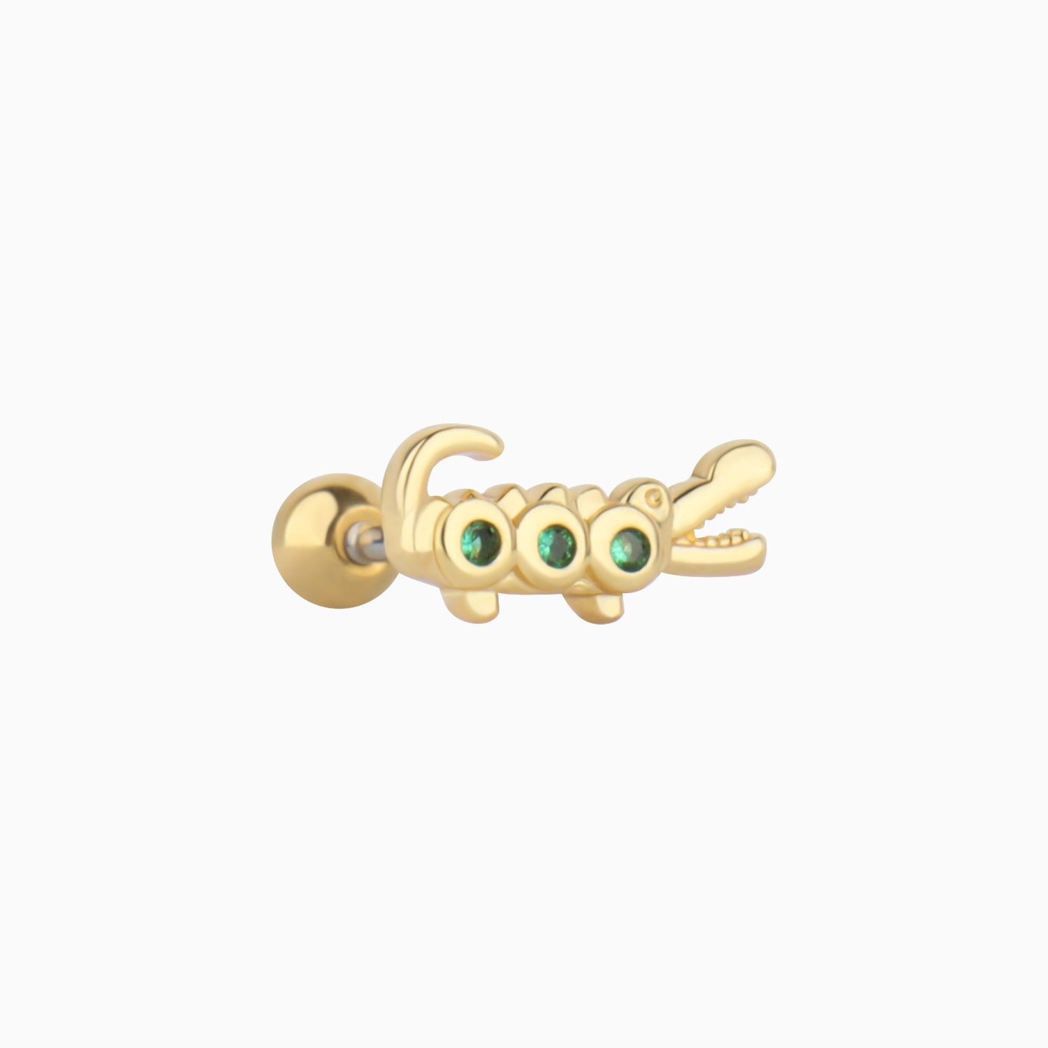 Cute Crocodile Stud - OhmoJewelry