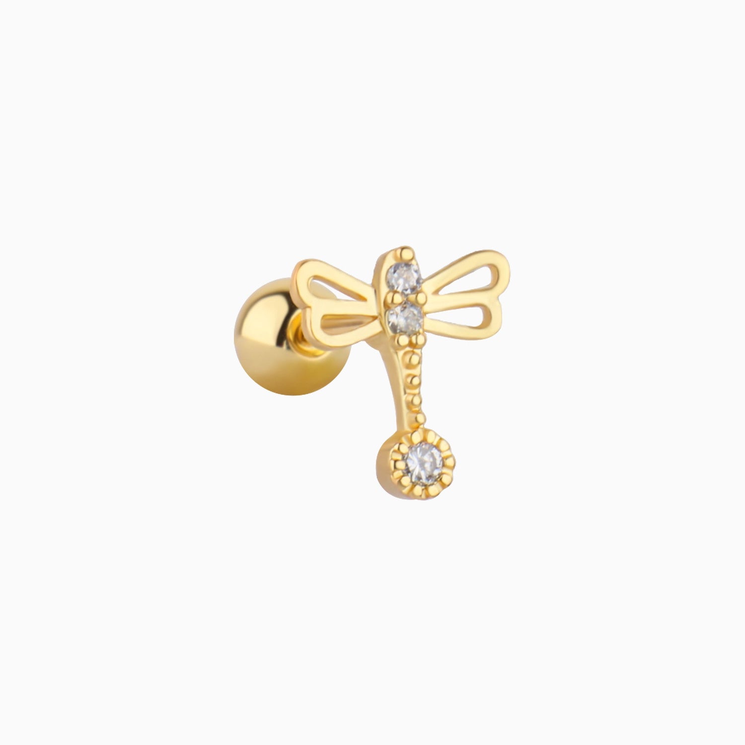 Cute Dragonfly Stud - OhmoJewelry