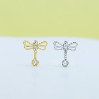 Cute Dragonfly Stud - OhmoJewelry
