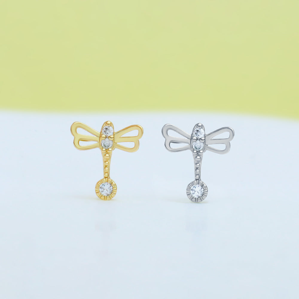 Cute Dragonfly Stud - OhmoJewelry