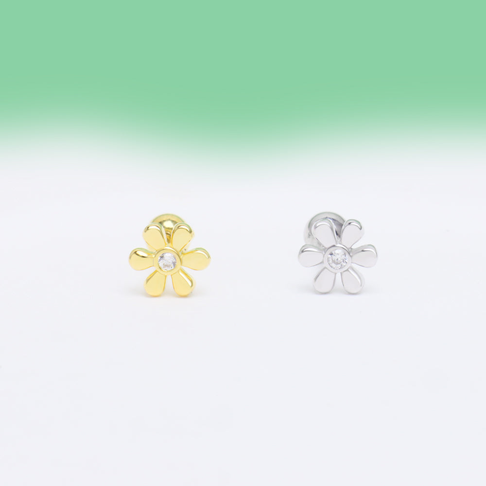 Dainty Flower Stud - OhmoJewelry