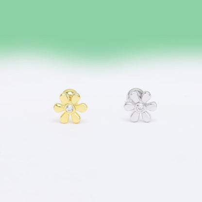 Dainty Flower Stud - OhmoJewelry