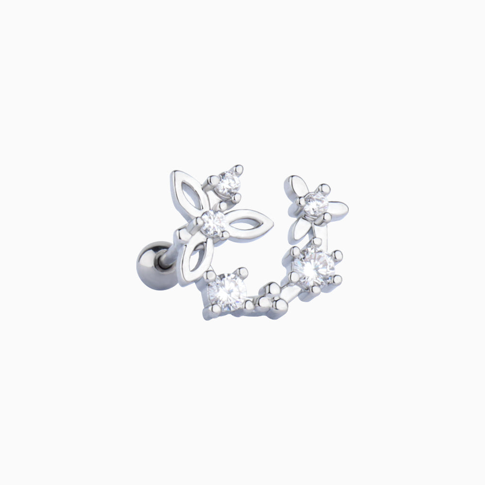 Dainty Wreath Stud - OhmoJewelry