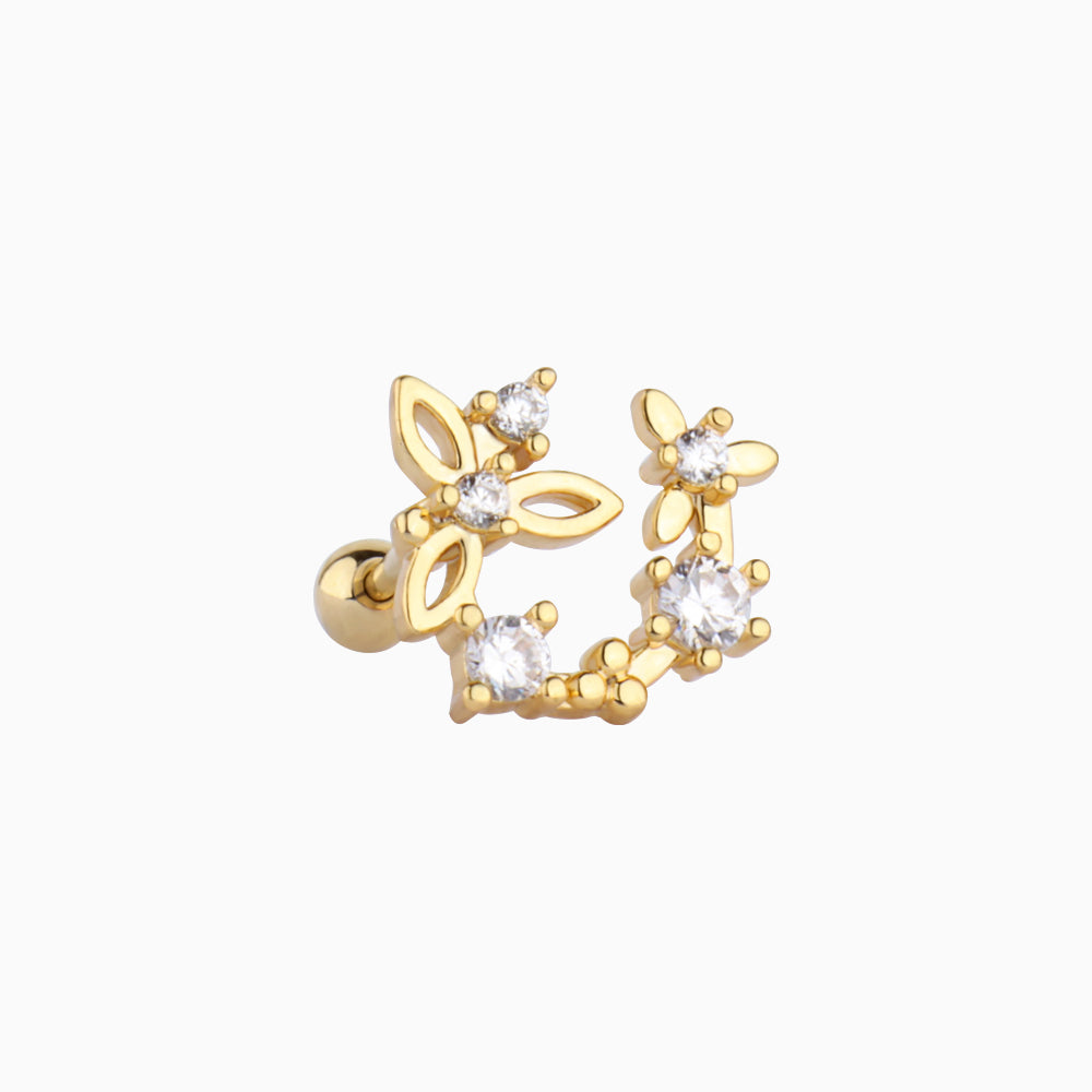 Dainty Wreath Stud - OhmoJewelry