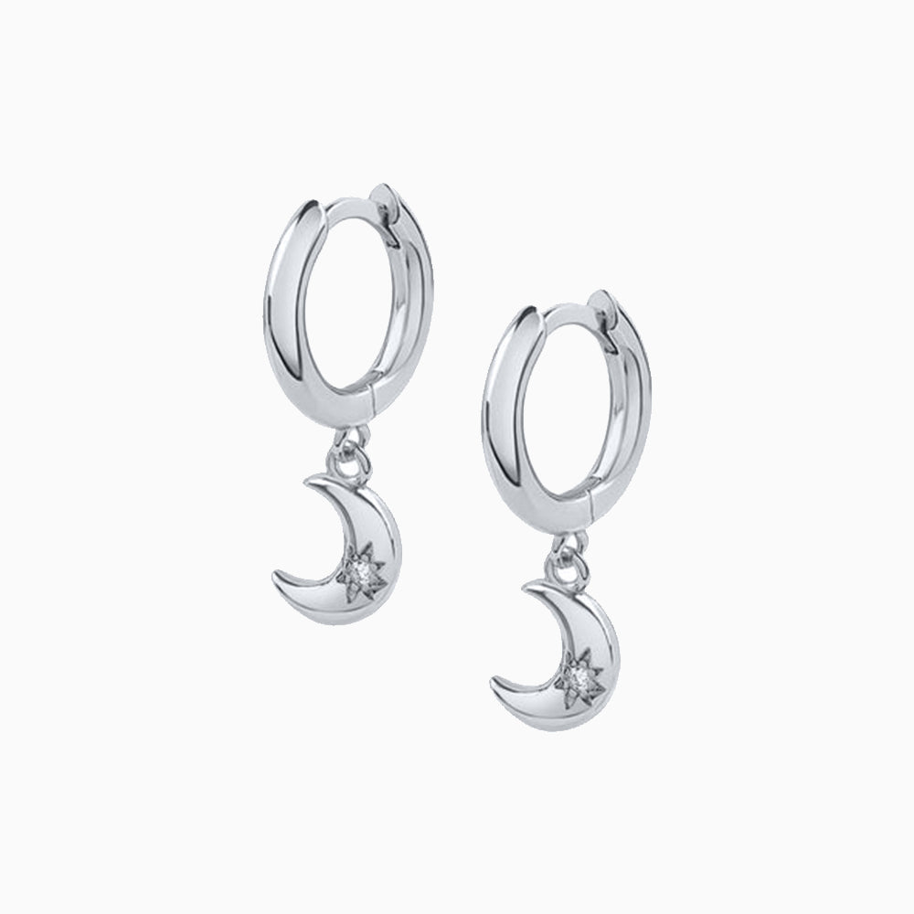 Dazzling Moon Drop Earrings - OhmoJewelry