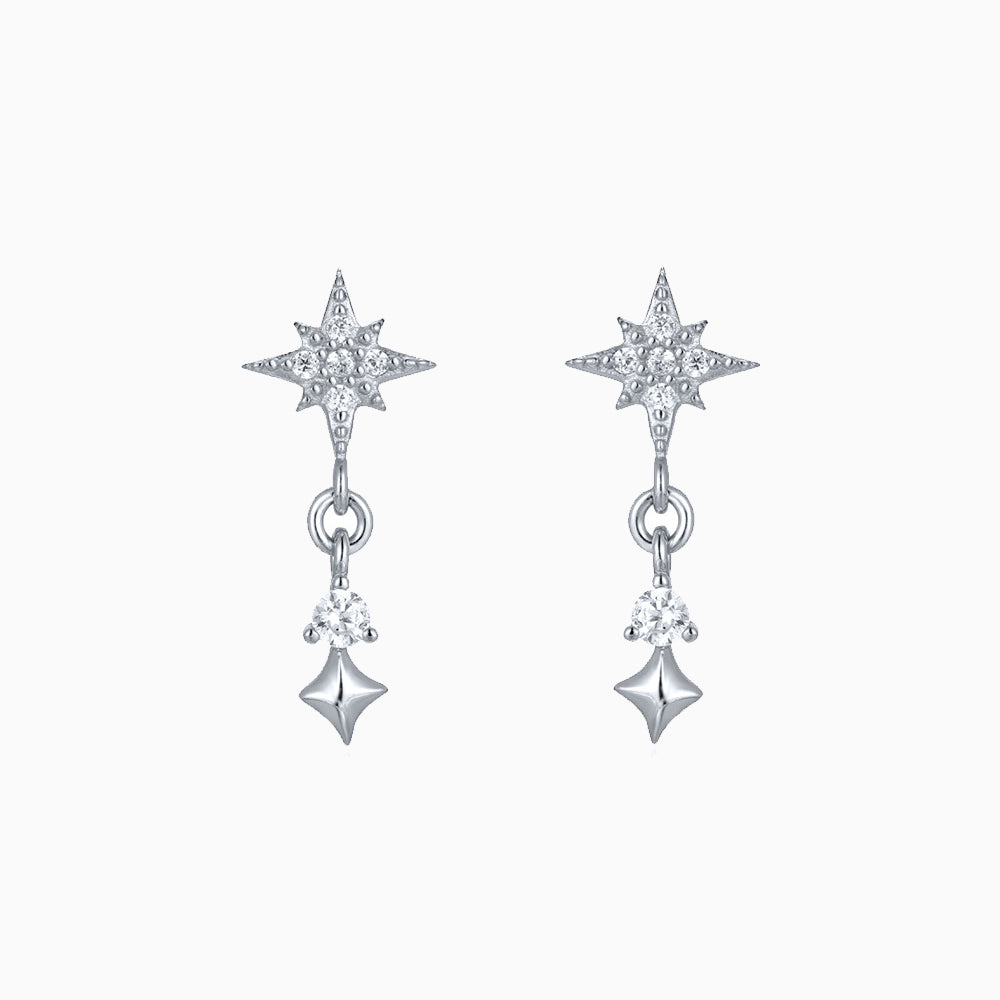 Dazzling Star Drop Earrings - OhmoJewelry