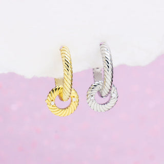 Donut Hoop Earrings - OhmoJewelry