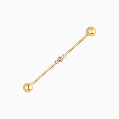 Emma Industrial Barbell - OhmoJewelry