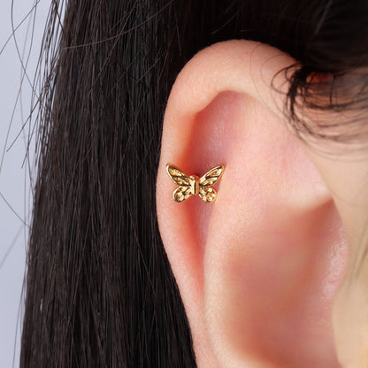 Exquisite Retro Butterfly Stud - OhmoJewelry