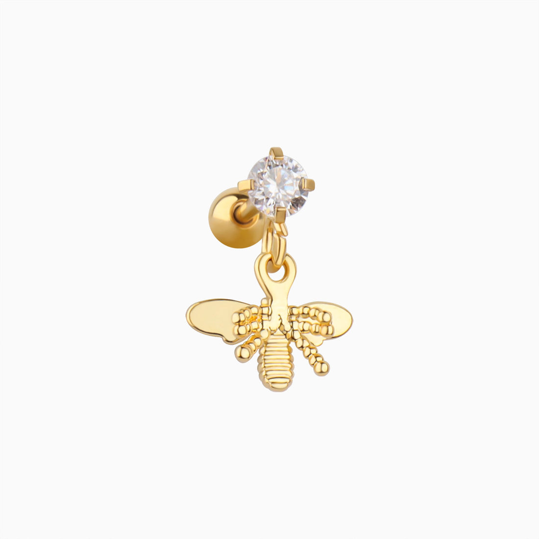 Flapping Bee Drop - OhmoJewelry