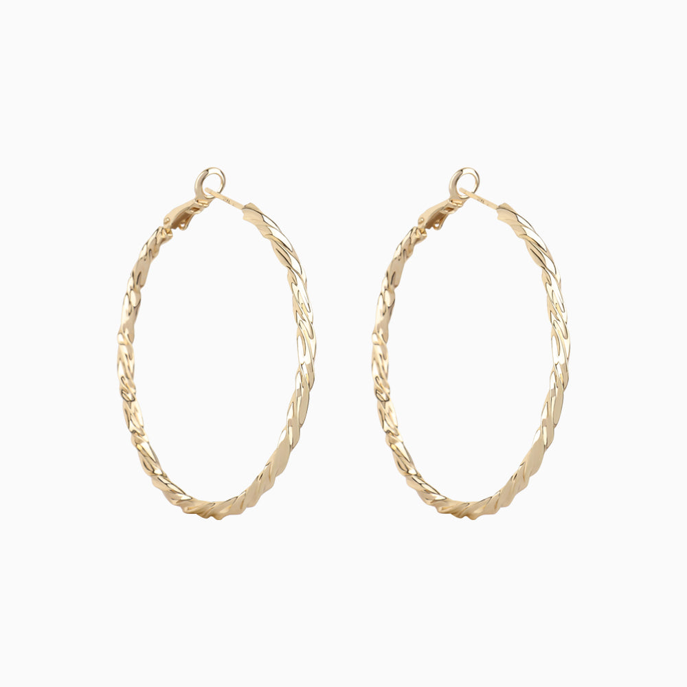 Flowing Hoops - OhmoJewelry