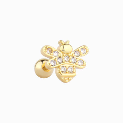 Flying Bee Stud - OhmoJewelry