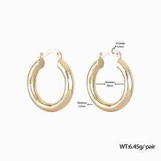 Freedom Hoops - OhmoJewelry