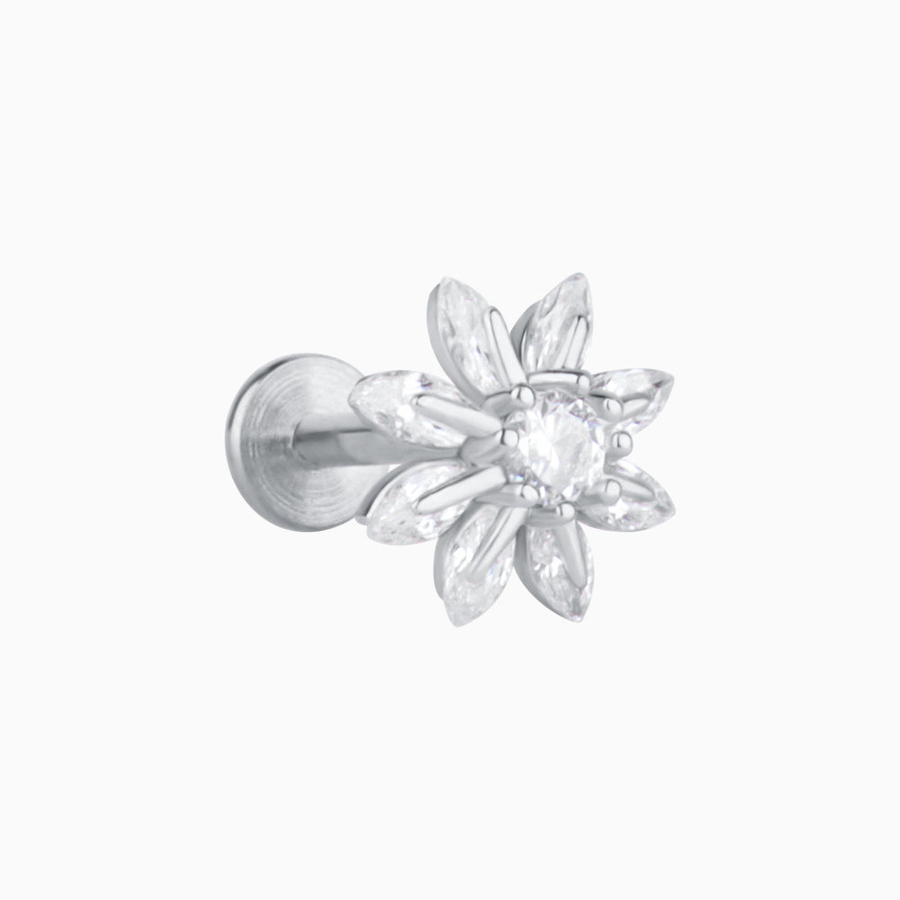 Gorgeous Flower Stud - OhmoJewelry