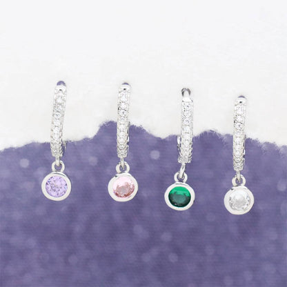 Charm Gemstone Drop Earrings - OhmoJewelry