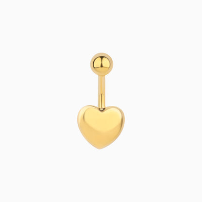 Heart Belly Ring - OhmoJewelry