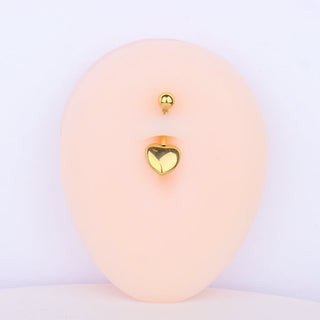 Heart Belly Ring - OhmoJewelry