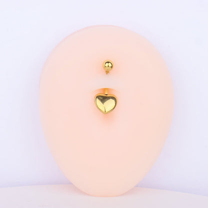 Heart Belly Ring - OhmoJewelry