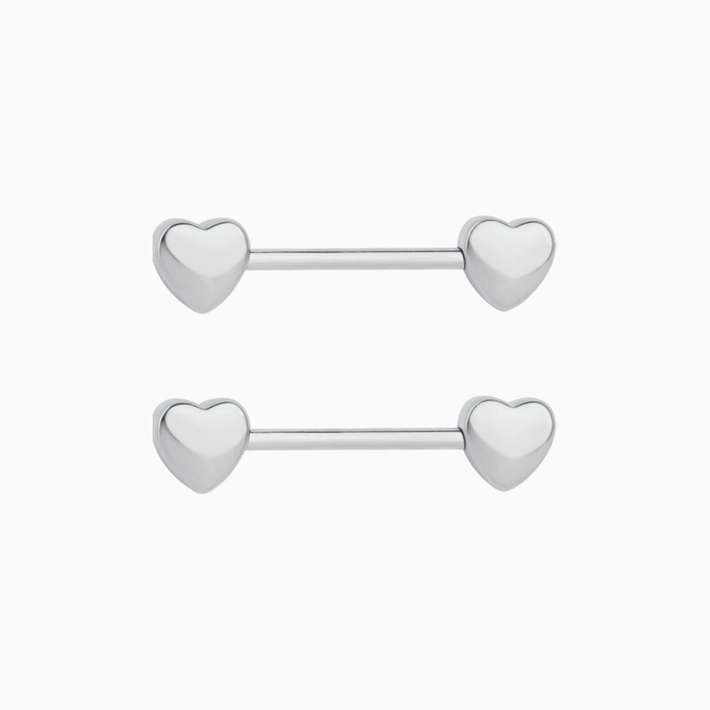 Heart Nipples Ring - OhmoJewelry