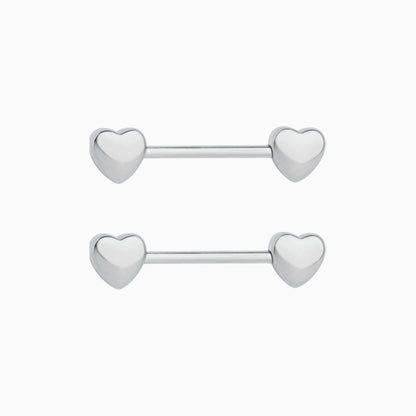 Heart Nipples Ring - OhmoJewelry