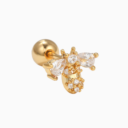 Honey Bee Stud - OhmoJewelry