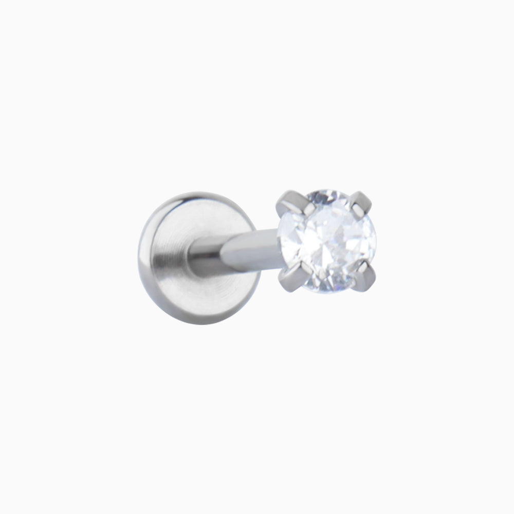 Casual Threaded Labret Stud - OhmoJewelry