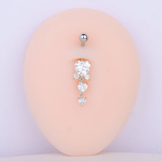 Love Bow Belly Ring - OhmoJewelry