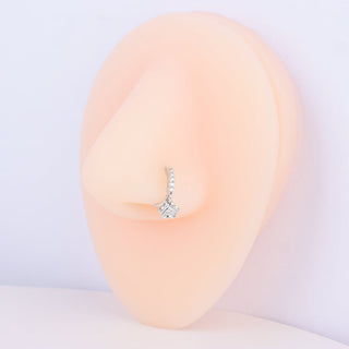 Love Cat Paw Hoop - OhmoJewelry